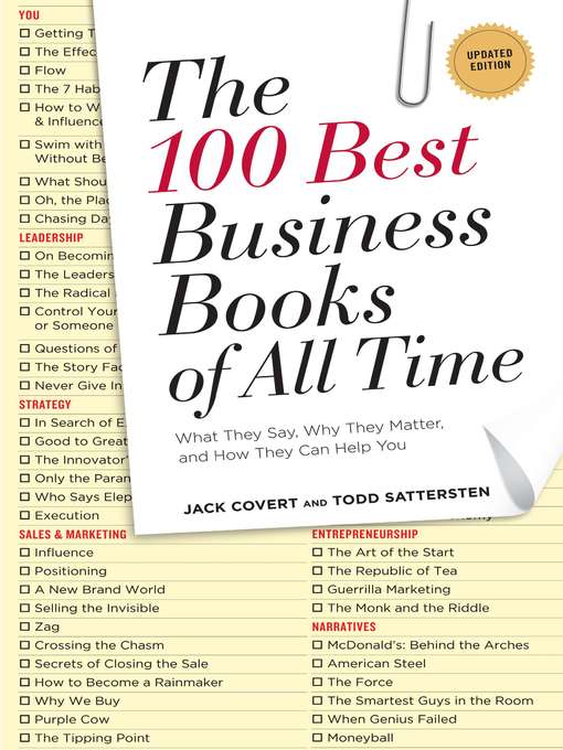 Title details for The 100 Best Business Books of All Time by Jack Covert - Available